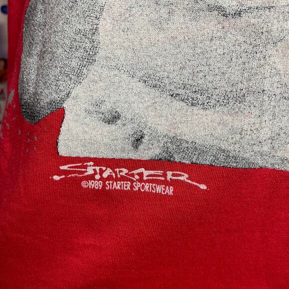 Vintage Atlanta Hawks 1989‎ Dominique Wilkins Starter NBA Tee - Picture 4 of 7